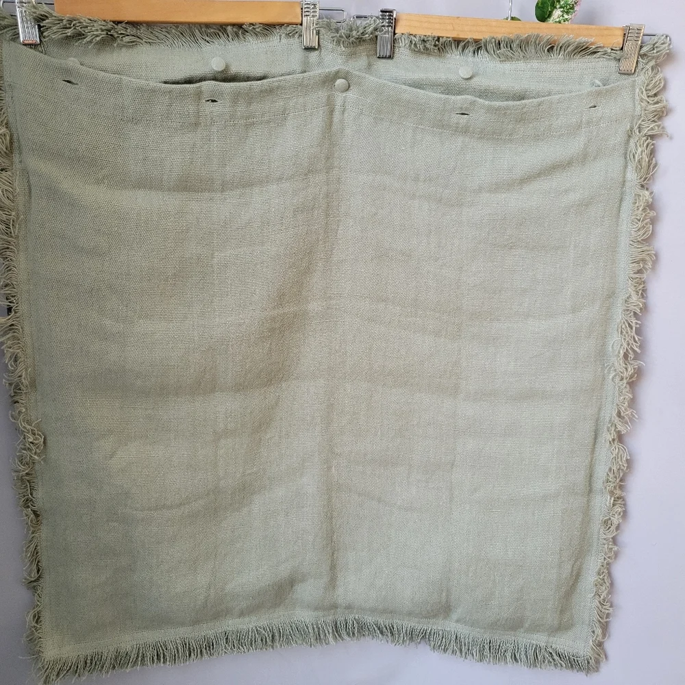 2 Ralph Lauren Annandale Noland Linen Euro Pillow Sham 26 x 26